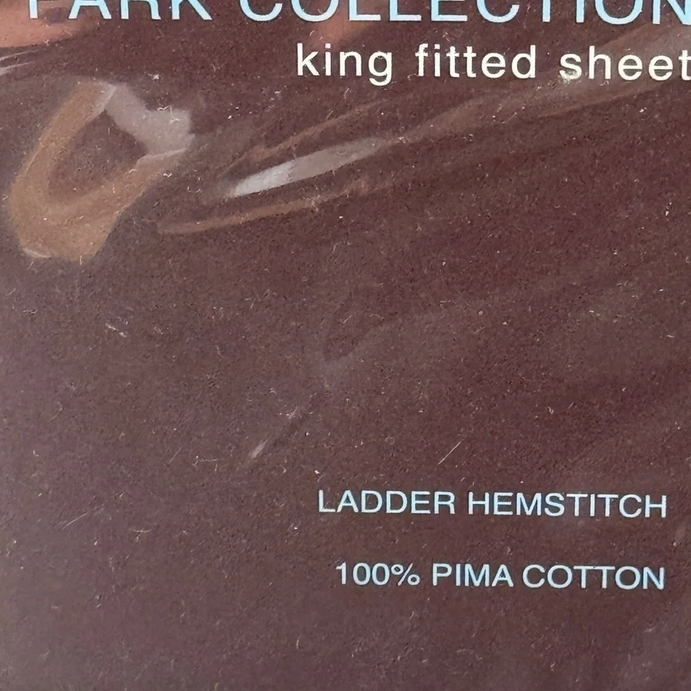 Hudson Park King Fitted Sheet